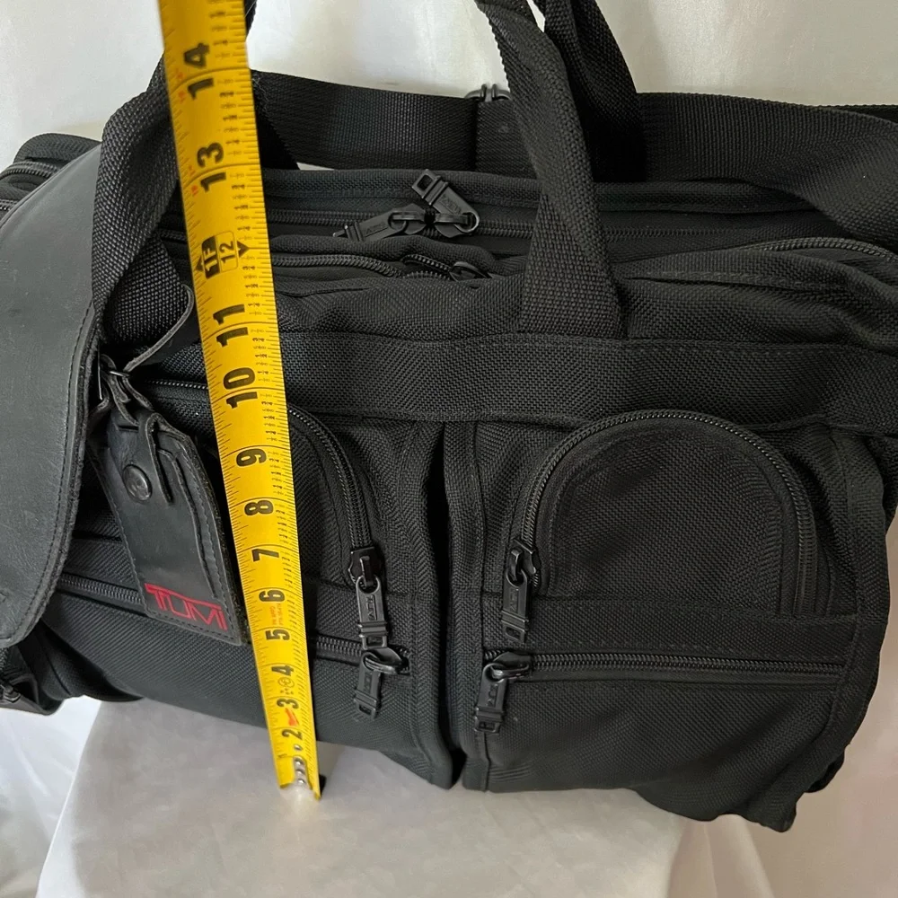 Tumi Alpha Expandable Organizer Laptop Briefcase
